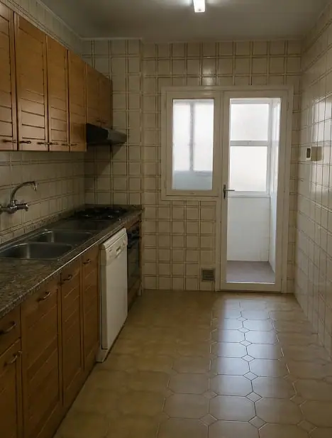Antes: Reforma integral de una cocina